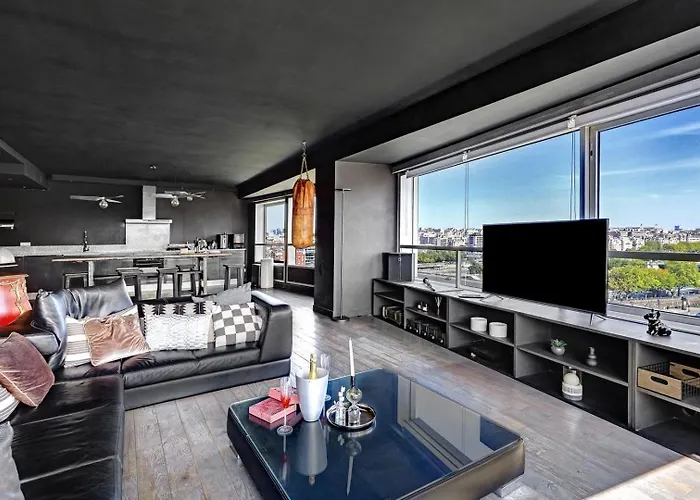 507 Citroen - Superb Seine View Lägenhet